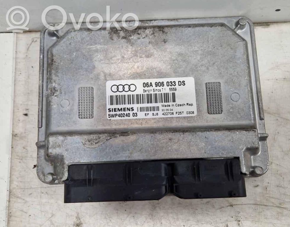 Engine control unit/module   06A906033DS,5WP4024003,715559
