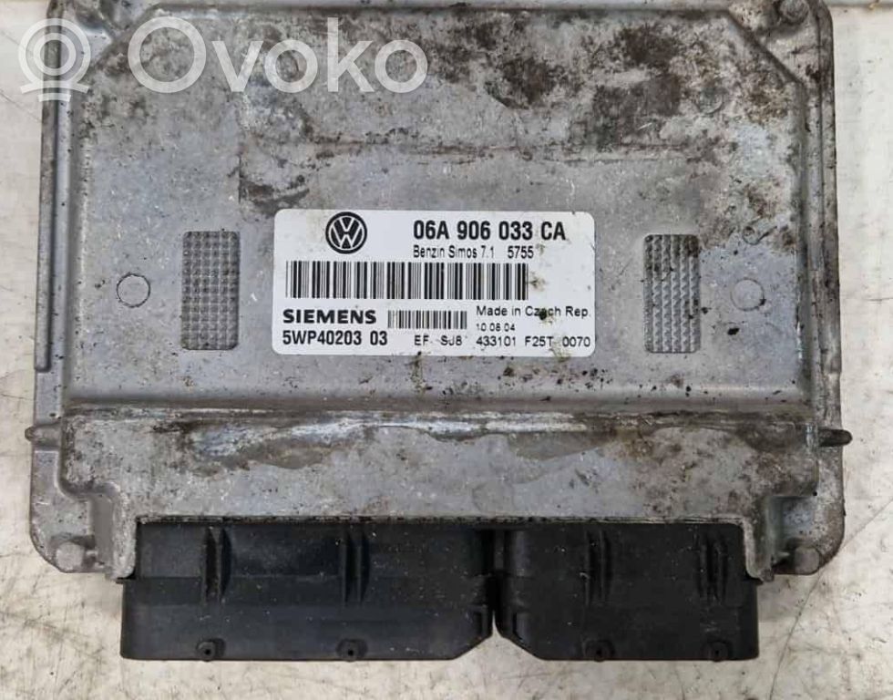Engine control unit/module   5WP4020303,06A906033CA,715755