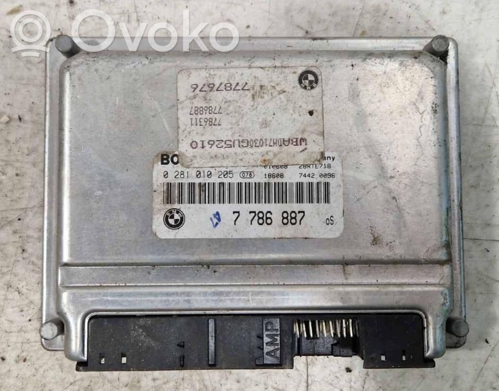 BMW 3 E46 Engine control unit/module 