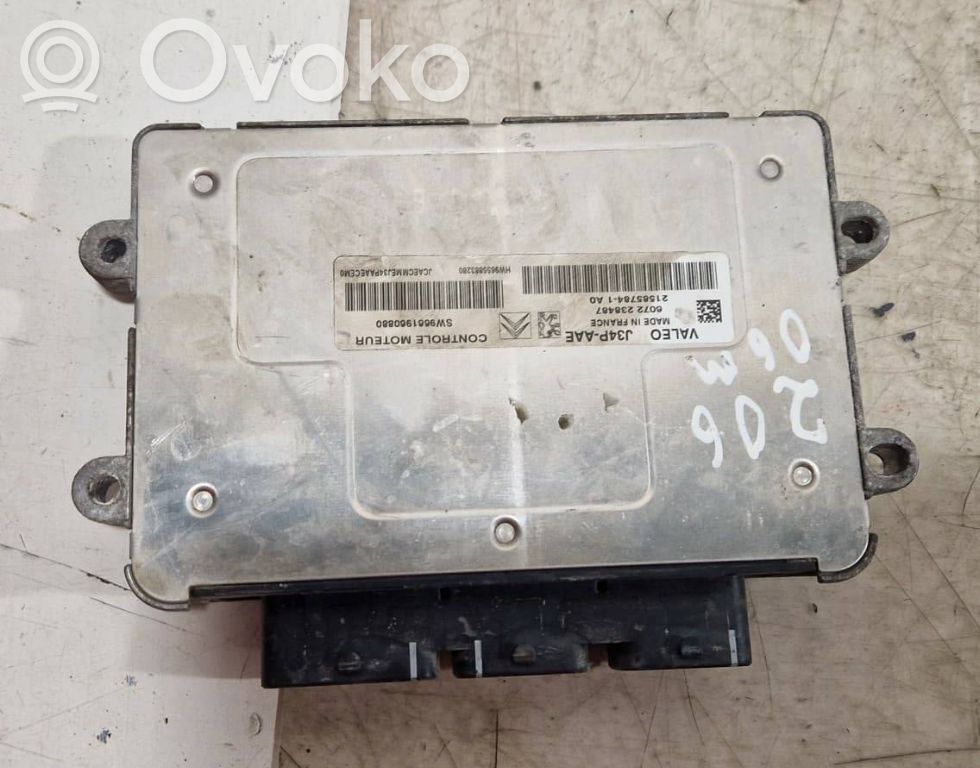 Peugeot 206 Engine control unit/module 