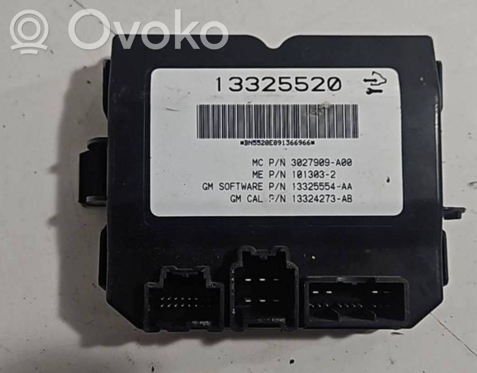 Opel Insignia A Tailgate/trunk control unit/module 