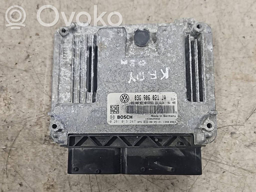 Volkswagen Caddy Engine control unit/module 