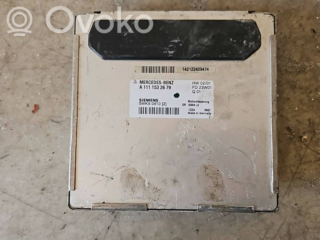 Mercedes-Benz C W203 Engine control unit/module 