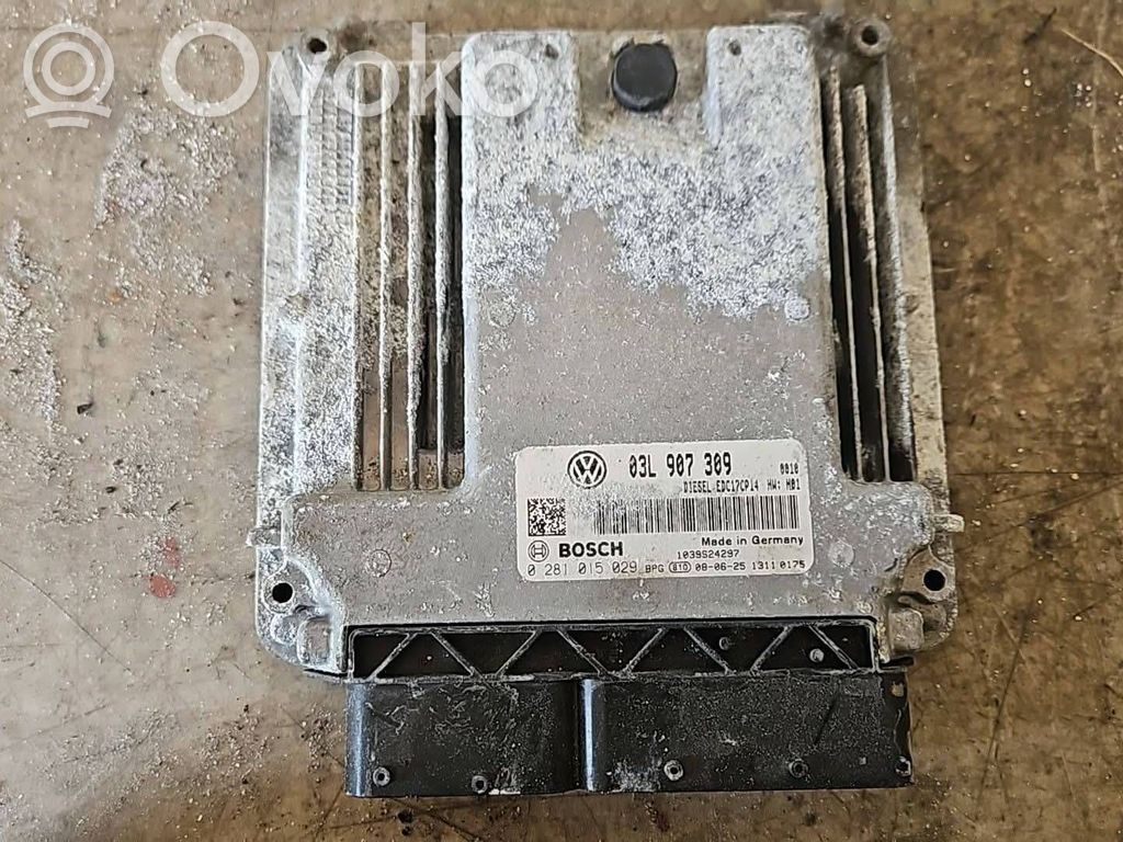 Engine control unit/module   03L907309,1039S24297,0281015029