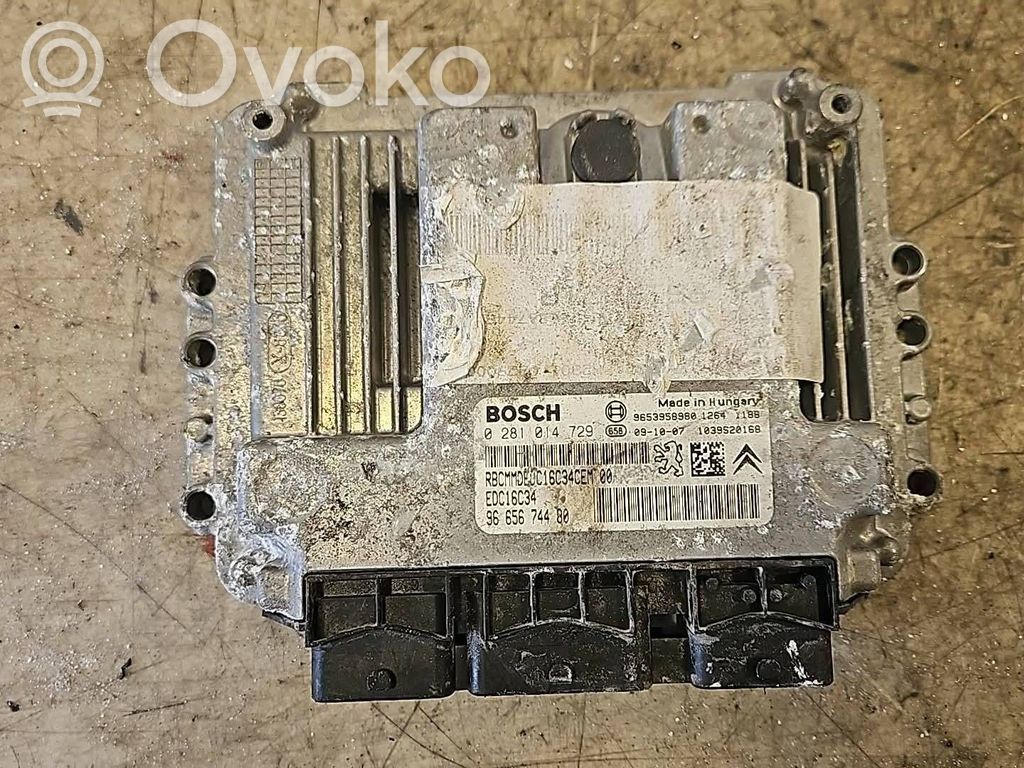 Peugeot Expert Engine control unit/module 
