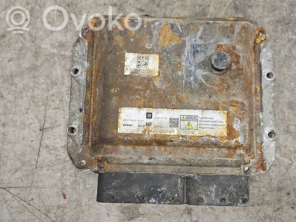 Opel Astra J Engine control unit/module 