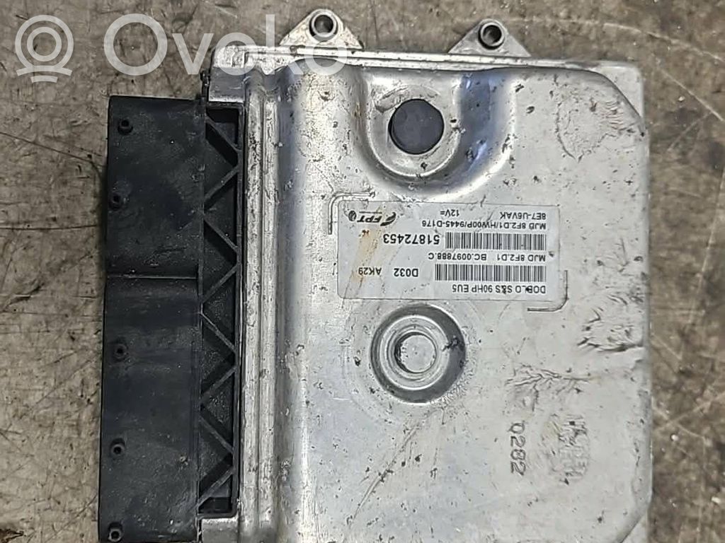 Fiat Doblo Engine control unit/module 