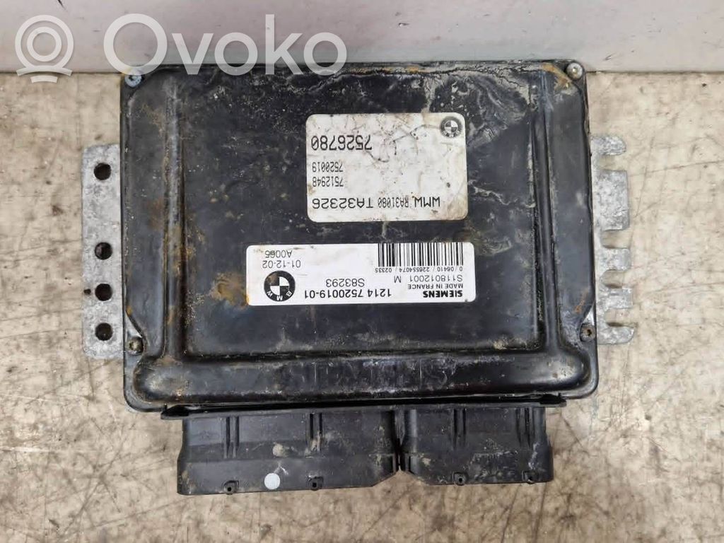 Mini One - Cooper R50 - 53 Engine control unit/module 