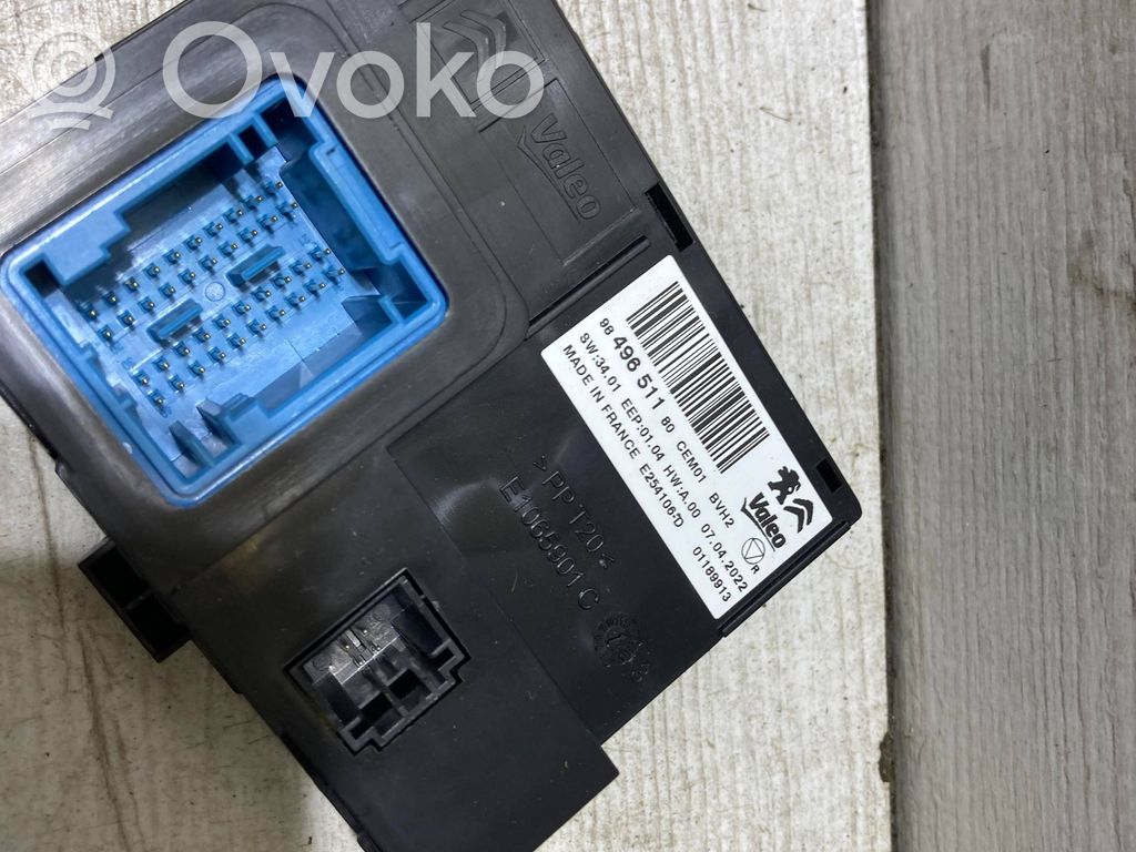 Citroen C3 Air conditioning/heating control unit 