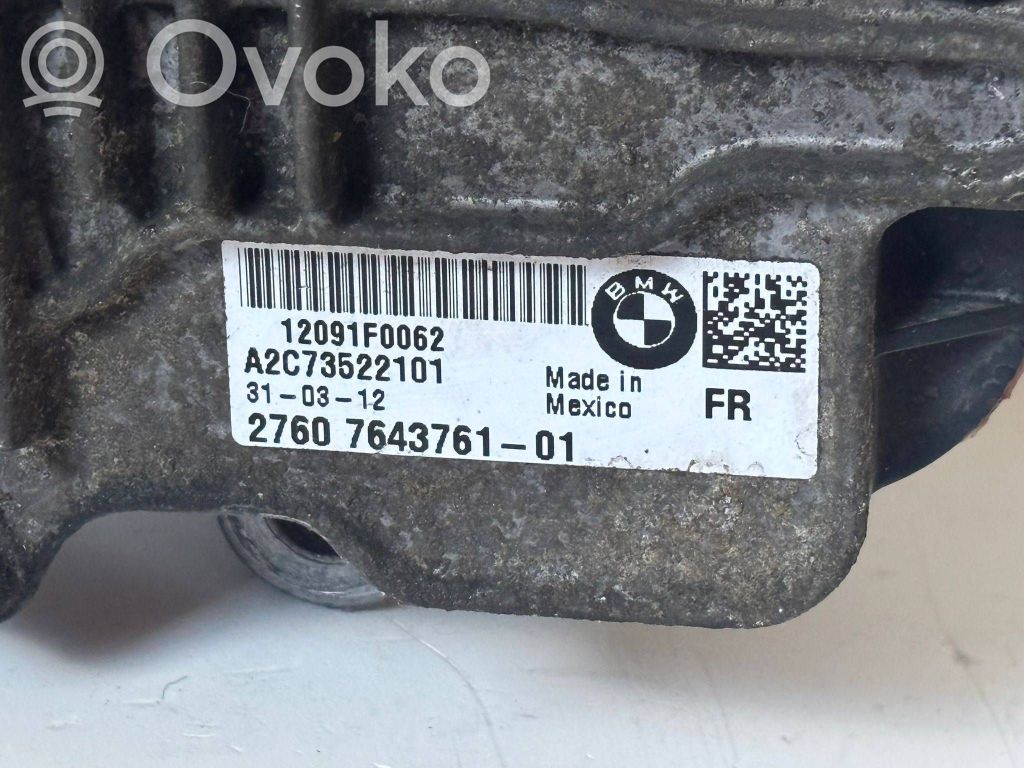 BMW 5 F10 F11 Silniczek reduktora skrzyni biegów / przedni 