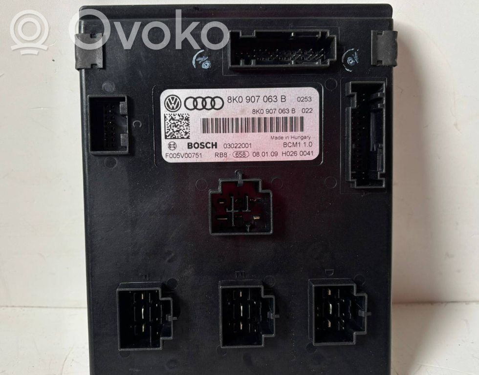 Audi A5 8T 8F Module confort 