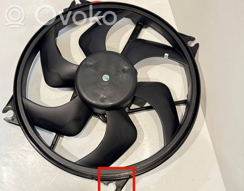Citroen C4 I Electric radiator cooling fan 