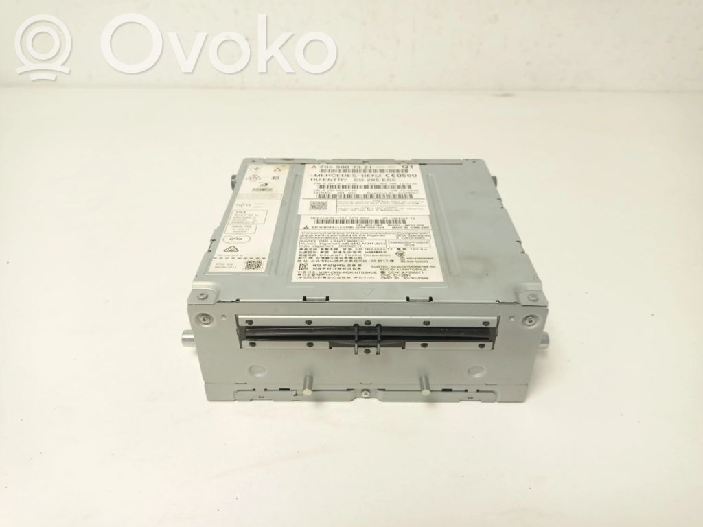 Mercedes-Benz C W205 Panel / Radioodtwarzacz CD/DVD/GPS 