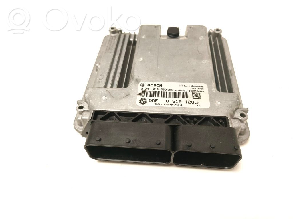 BMW 5 F10 F11 Engine control unit/module 