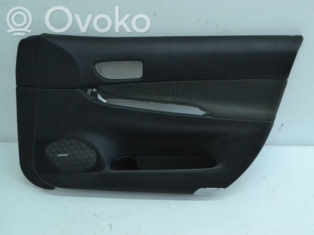 Front door card panel trim