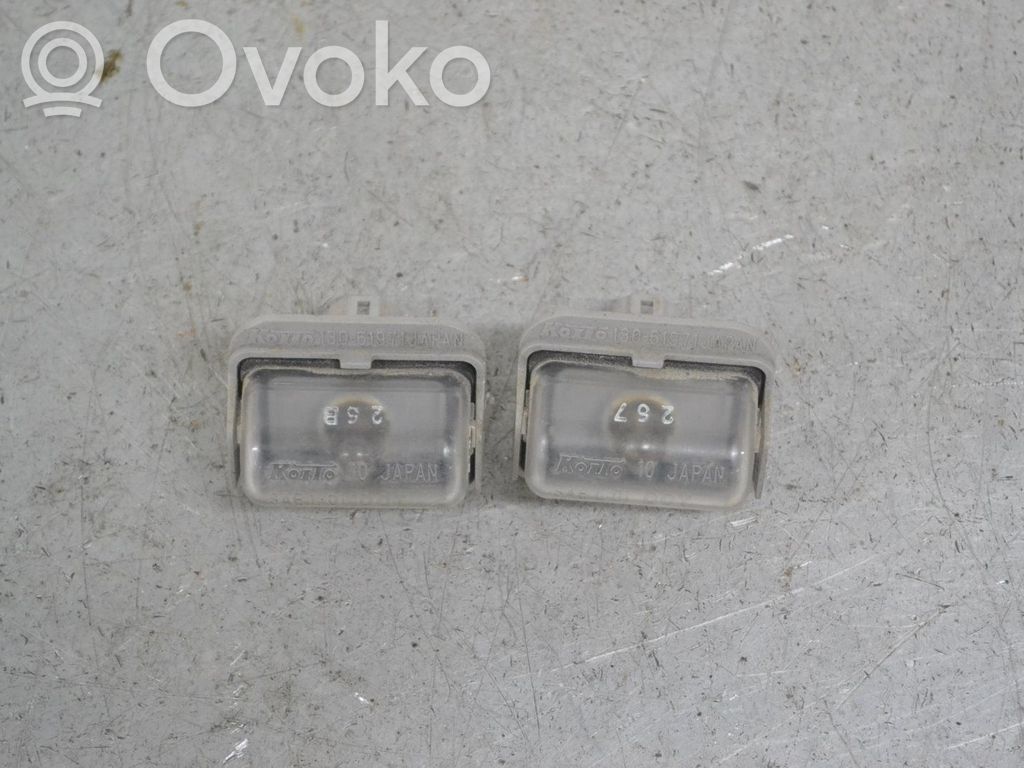 Number plate light