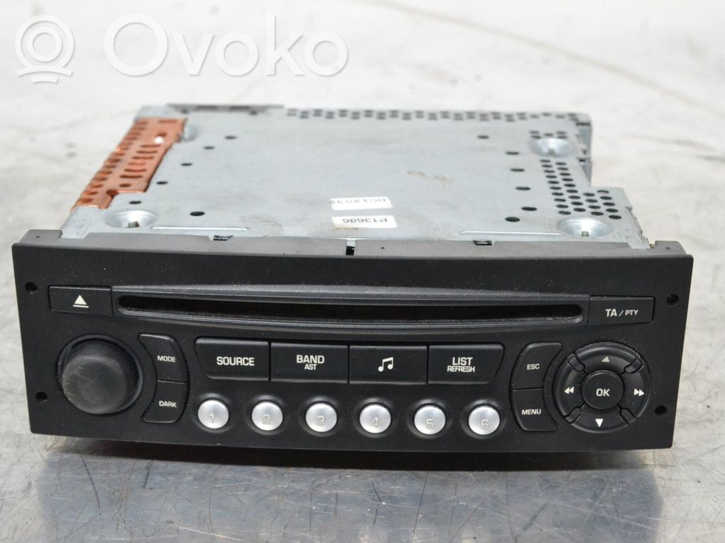 Peugeot 307 Panel / Radioodtwarzacz CD/DVD/GPS 