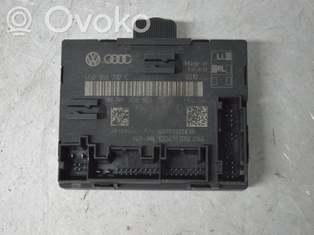 Mukavuusmoduuli   4G8959792C