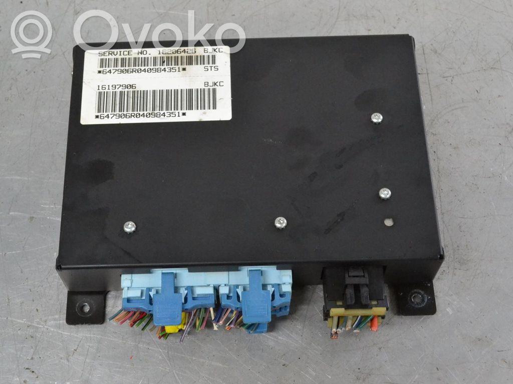 Cadillac STS Seville Other control units/modules 