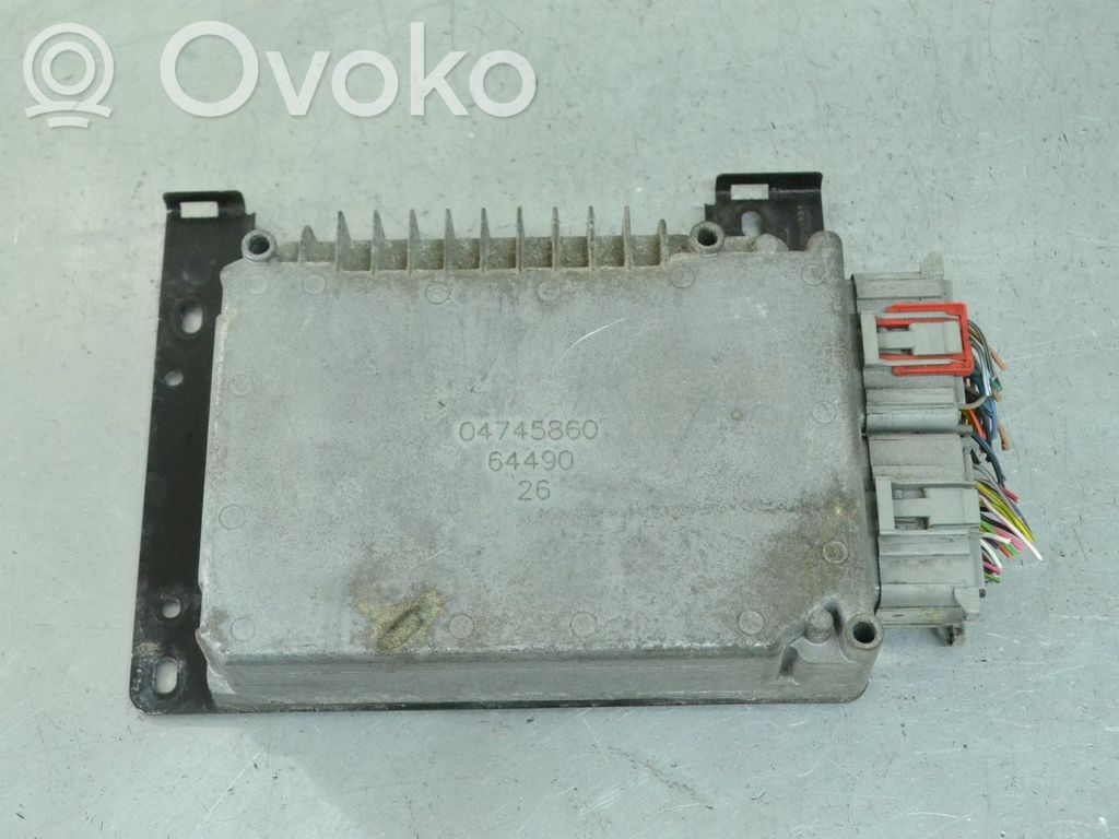 Injection control unit/module   04671545AH