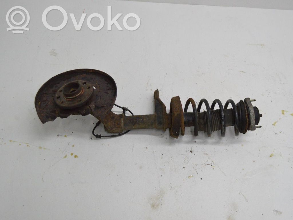 Front shock absorber with coil spring