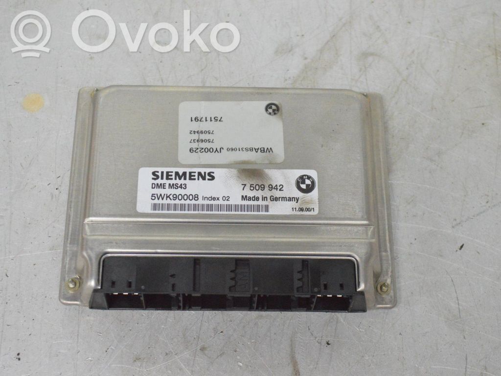 Įpurškimo valdymo blokas   7509942,5WK90008