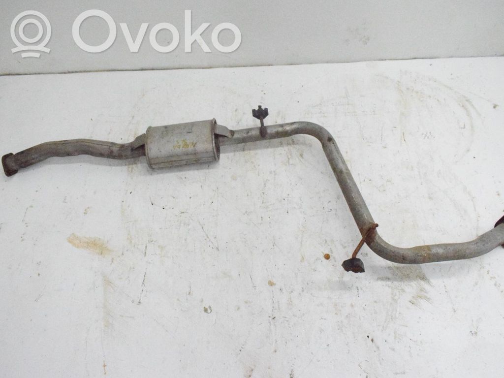Middle muffler/silencer