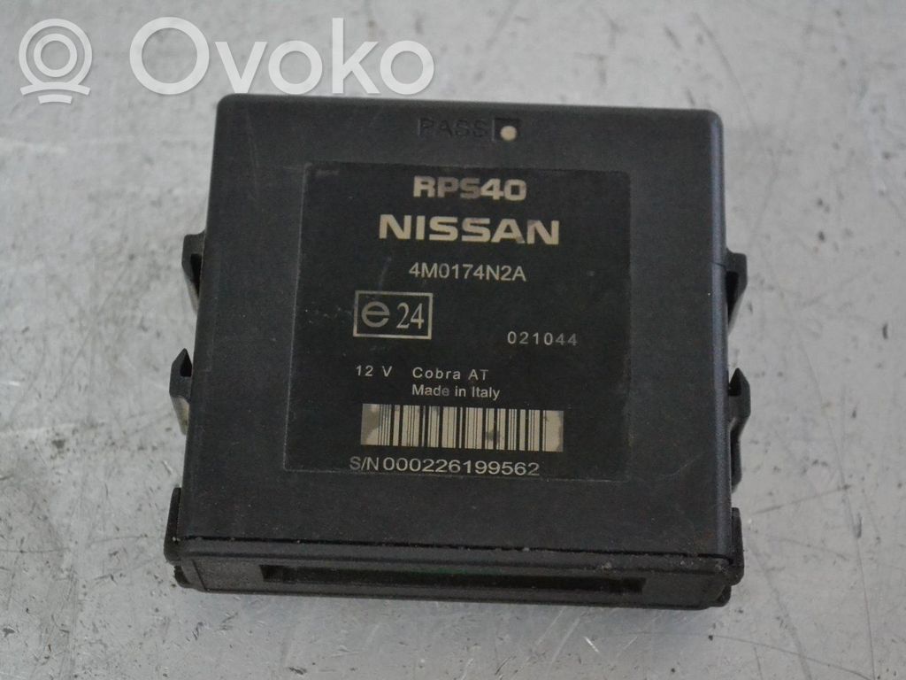 Nissan Navara D40 Parkavimo (PDC) daviklių valdymo blokas 