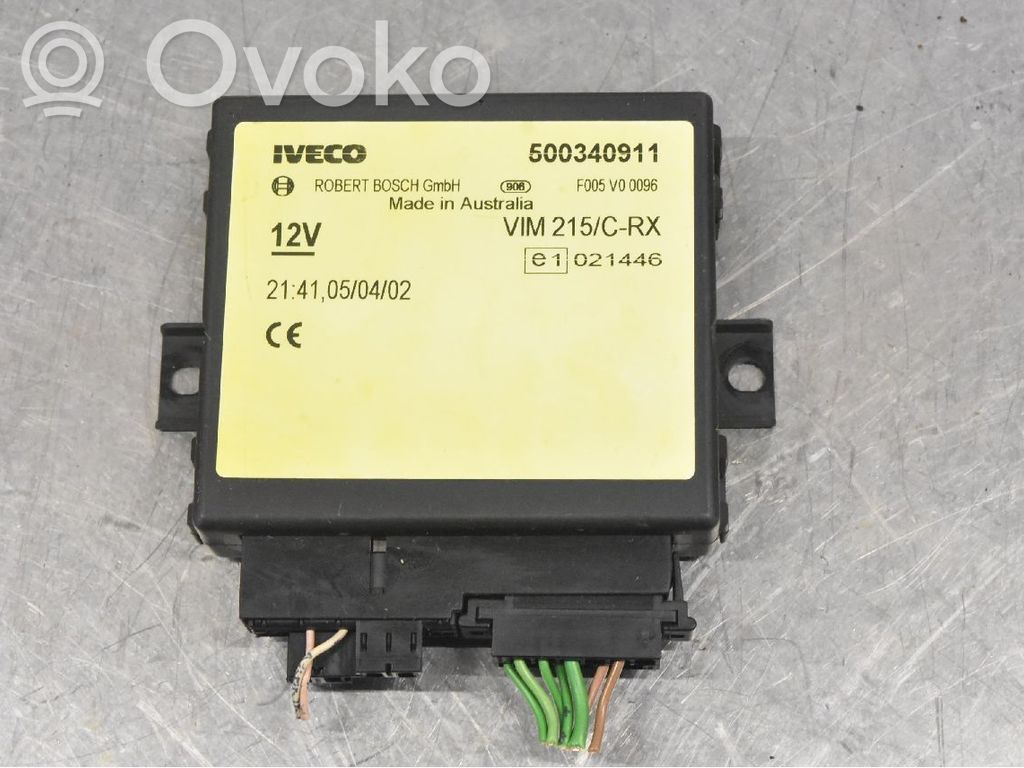 Muut ohjainlaitteet/moduulit   500340911