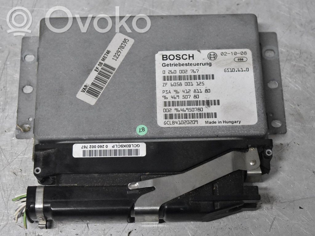 Gearbox control unit/module   9646950780,0260002767