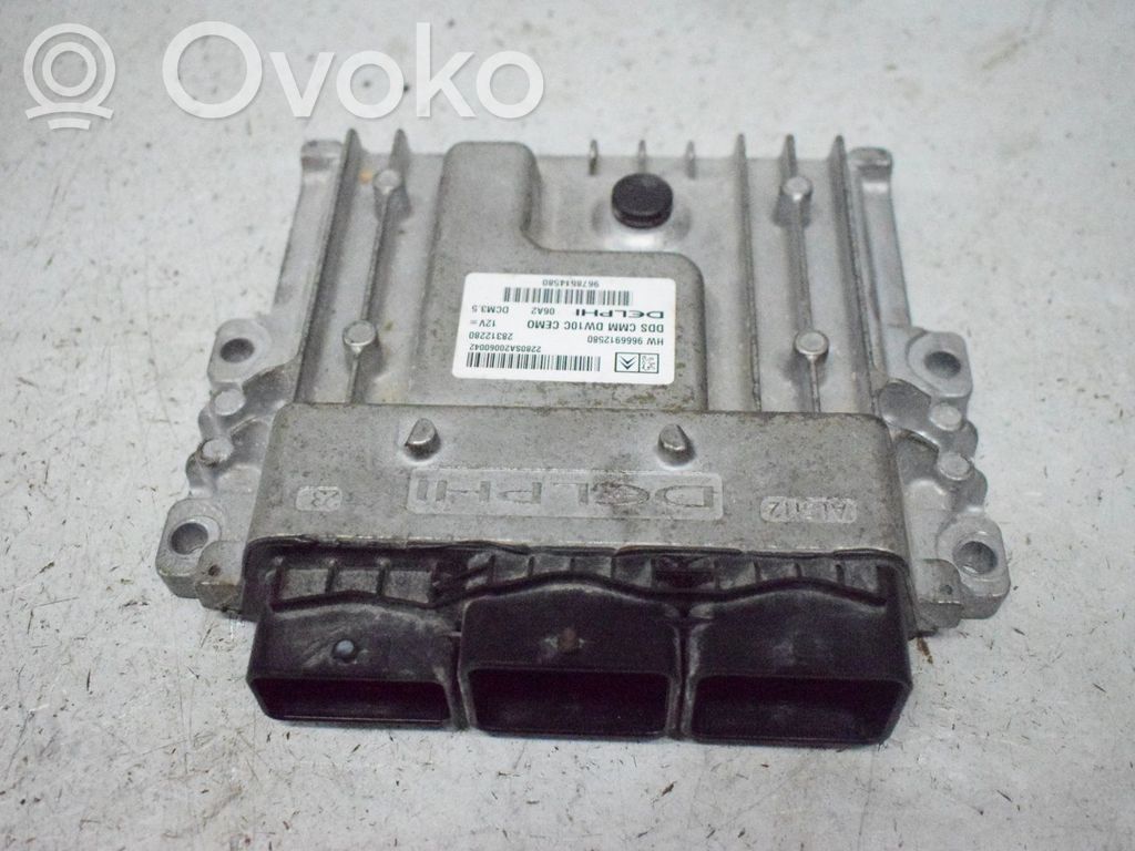 Fiat Scudo Steuergerät Einspritzanlage 