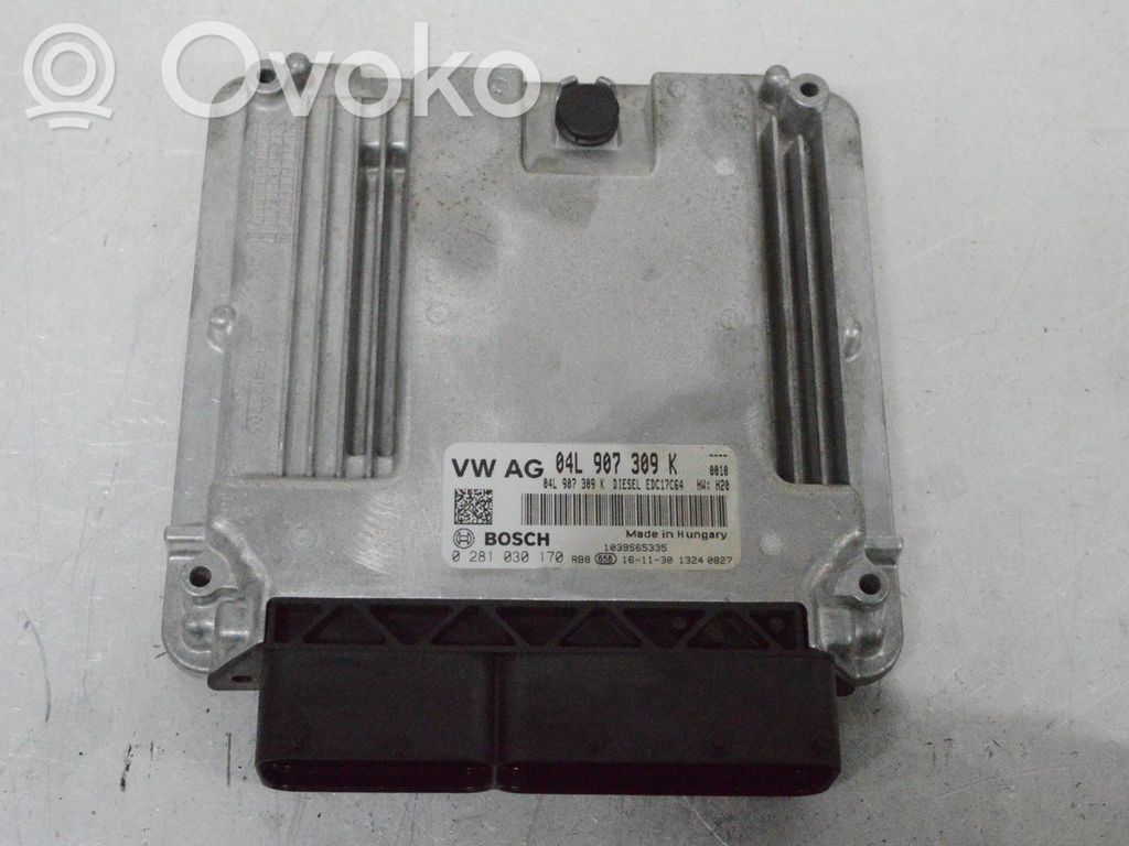 Unité de commande / module d'injection   04L907309K,0281030170