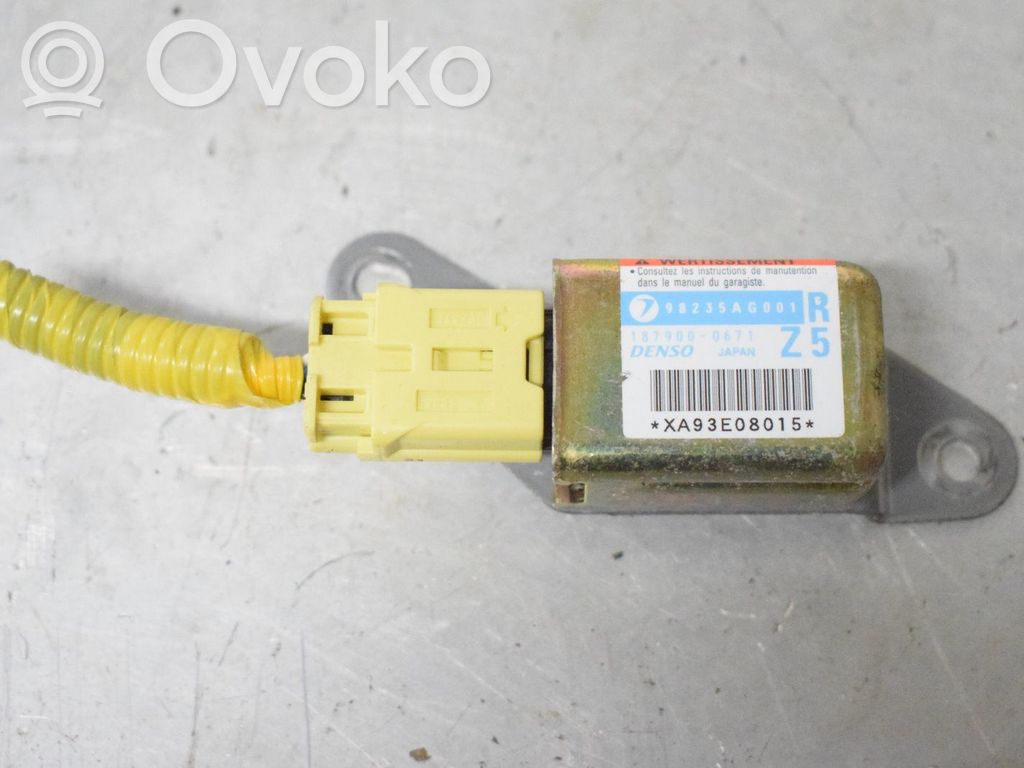 Sensor impacto/accidente para activar Airbag   98235AG001,1879000671