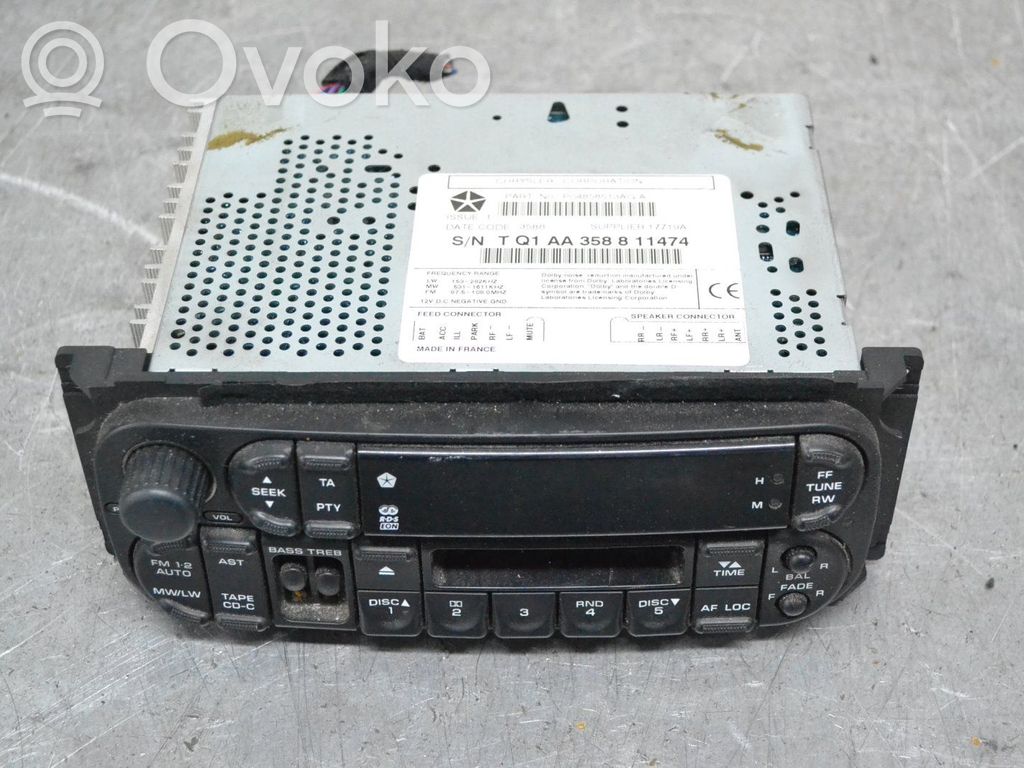 Jeep Grand Cherokee (WJ) Panel / Radioodtwarzacz CD/DVD/GPS