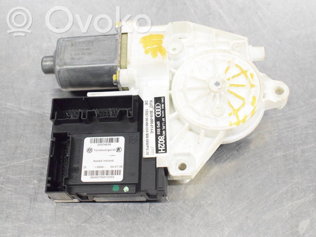 Audi A3 S3 8P Motorino alzacristalli della portiera anteriore 