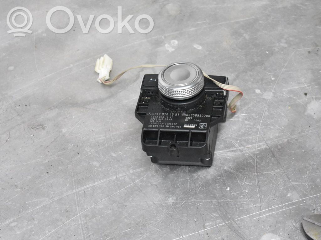 Mercedes-Benz E W212 Otros interruptores/perillas/selectores 