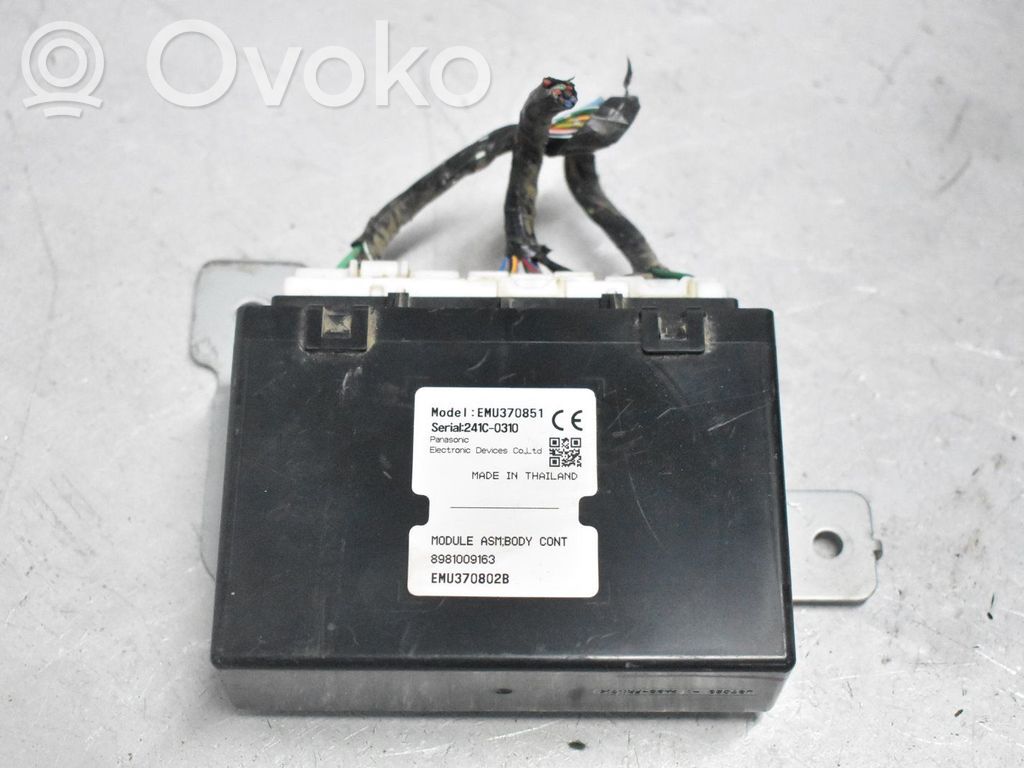 Other control units/modules   8981009163