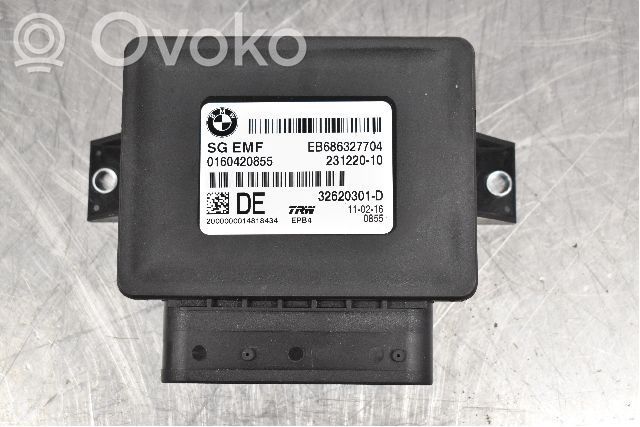BMW 5 F10 F11 Modul de control frână de mână 