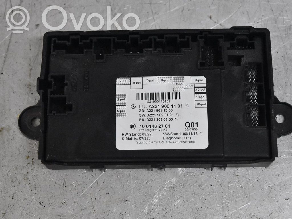 Mercedes-Benz S W221 Modul confort 