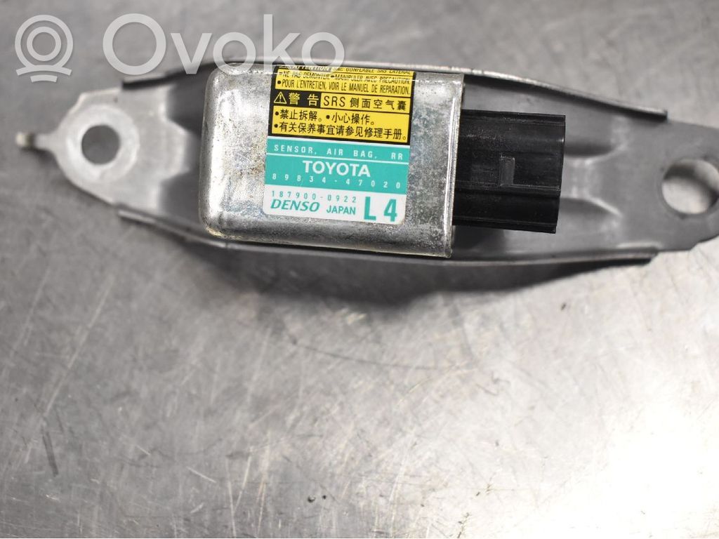 Toyota Prius (NHW20) Sensore d’urto/d'impatto apertura airbag