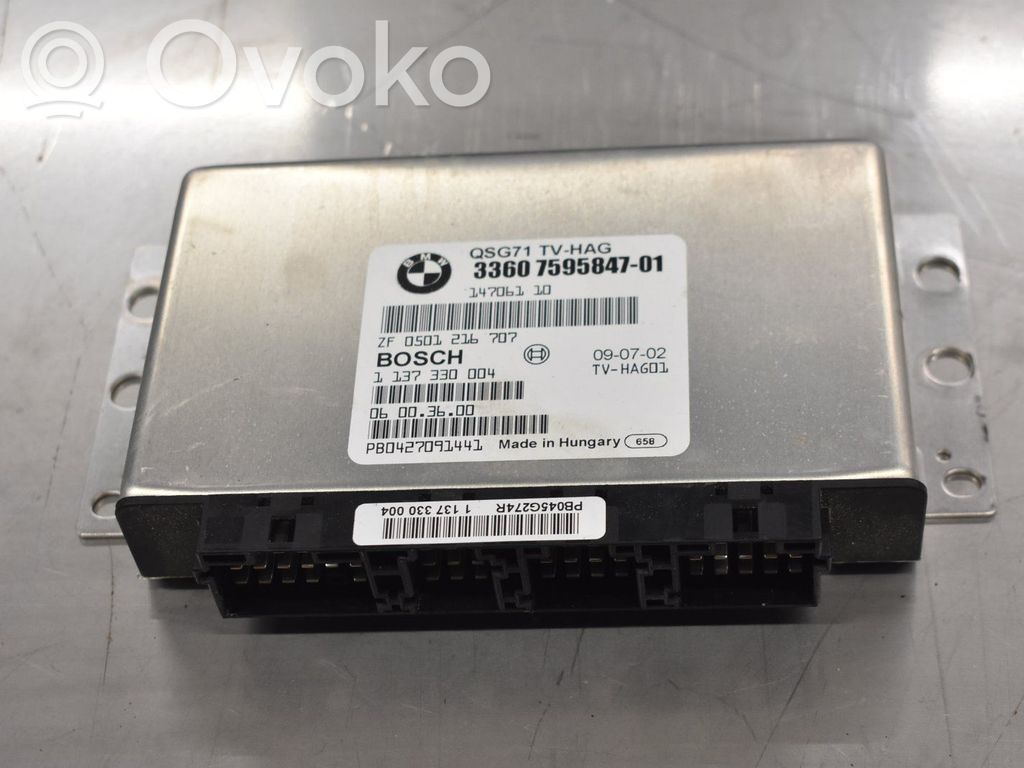 BMW X6 E71 Unidad de control/módulo de la caja de cambios 