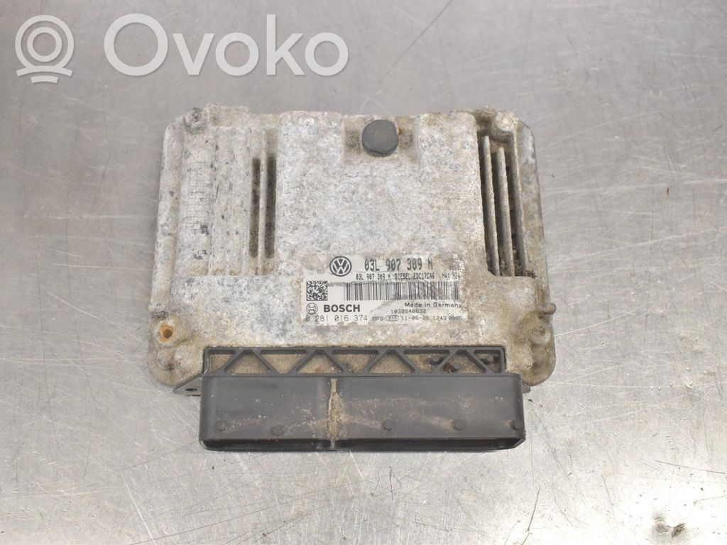 Volkswagen PASSAT B7 Sterownik / moduł wtrysku 