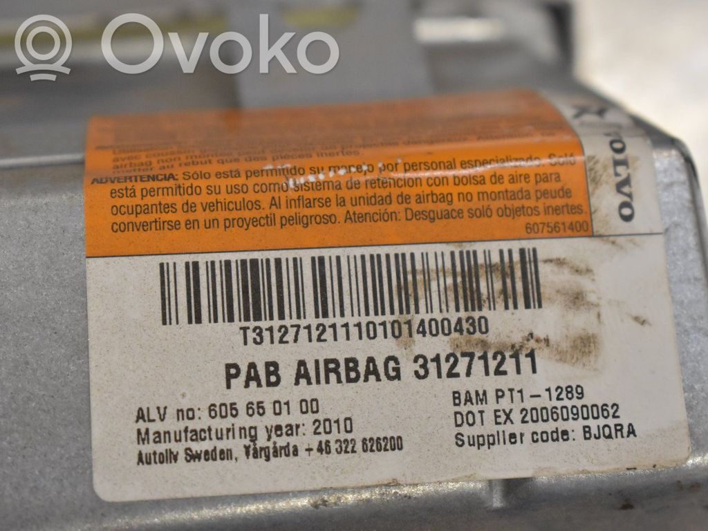 Airbag del pasajero   31271211