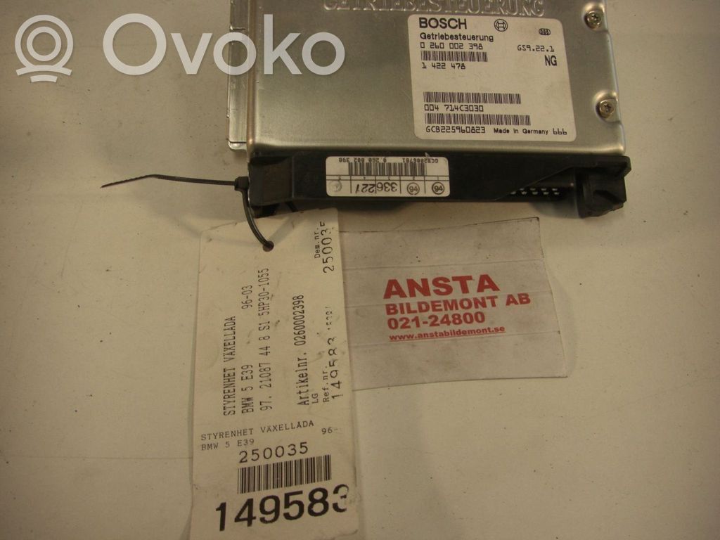 BMW 5 E39 Gearbox control unit/module 