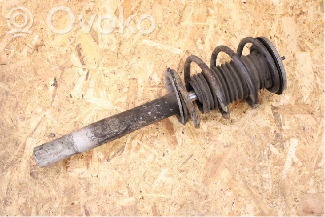 Front shock absorber with coil spring