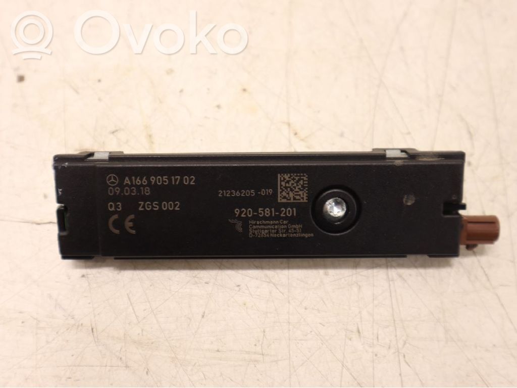 Mercedes-Benz GL X166 Amplificatore antenna