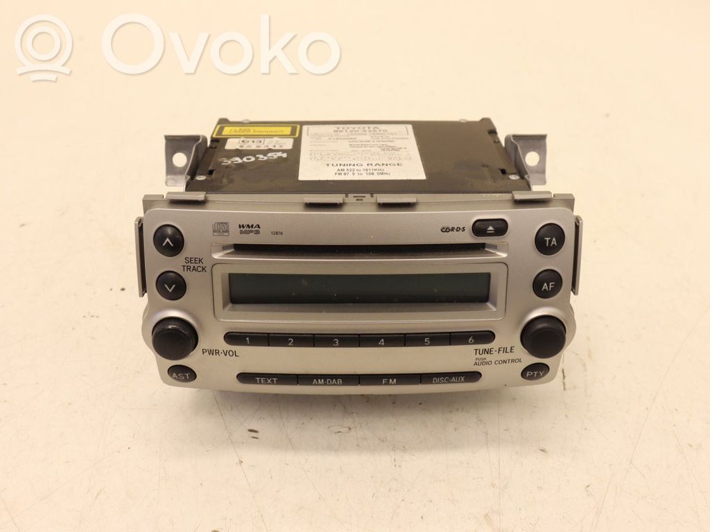 Toyota Urban Cruiser XP110 Panel / Radioodtwarzacz CD/DVD/GPS 