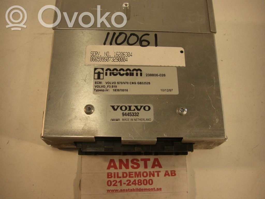 Volvo S70  V70  V70 XC Autres unités de commande / modules 