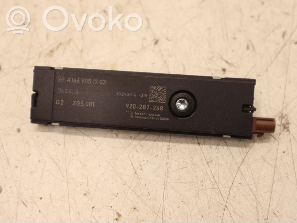 Mercedes-Benz GLE (W166 - C292) Amplificatore antenna