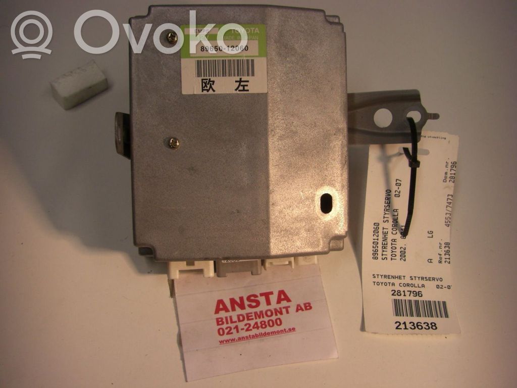 Toyota Corolla E120 E130 Unitate/modul comandă servodirecție 